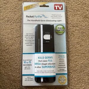 Pocket Purifier Handheld Germ Eliminating Light *New*
